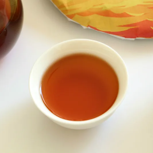 中茶  中茶起航  普洱茶  熟饼  2018年/357克/饼 图4