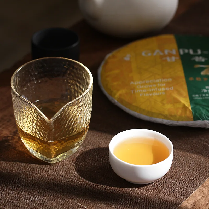 下关  甘普洱7542  普洱茶  生茶  2017年/357克/饼 图5