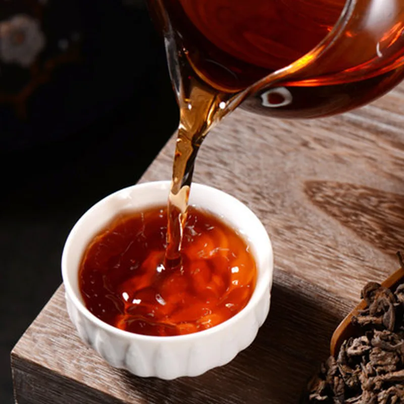 【已售罄】七彩云南  枣香普洱  普洱茶 熟茶  年份随机/150克/盒 图3