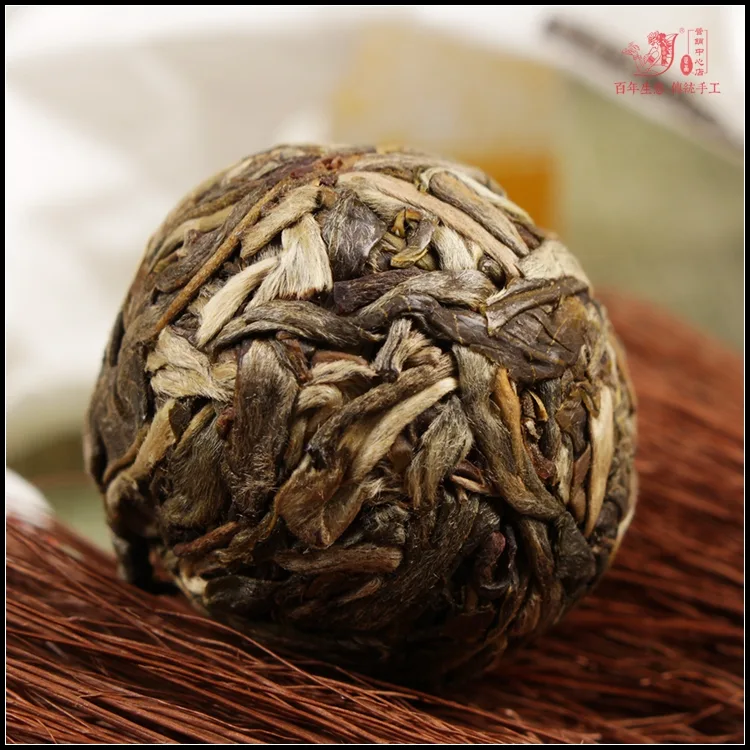 傣园普香 班章龙珠 普洱茶 生茶 2017年/15粒/盒 班章纯料 图3