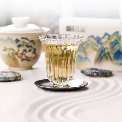 老同志   灵栖   普洱茶  生茶  2020年/56克/盒 图5