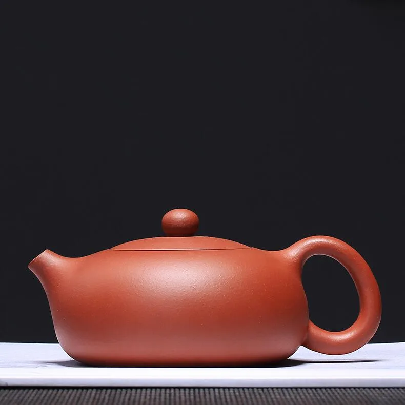 宜兴 紫砂壶 扁西施壶 实力派艺人全手工制作 约240ml 图2