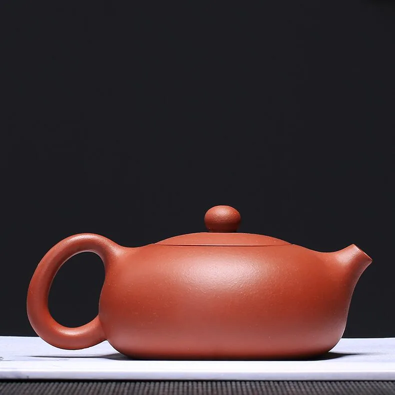 宜兴 紫砂壶 扁西施壶 实力派艺人全手工制作 约240ml 图4