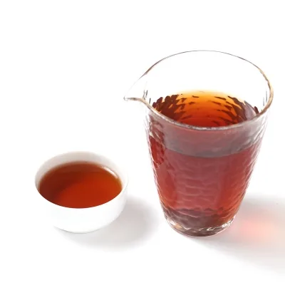后月 勐海古砖 普洱茶 熟茶  2018年/500克/砖  布朗南糯大树拼配 图3