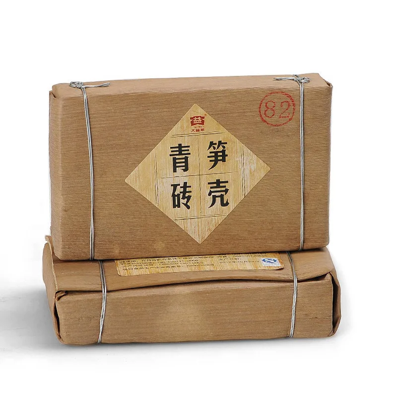 【已售罄】大益 笋壳青砖 普洱茶 生茶 2012年/250克/砖 勐海茶厂 图4