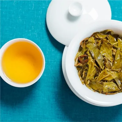 德宏古茶 德昂生 普洱茶 生茶 2020年/500克/盒 手撕饼 图4