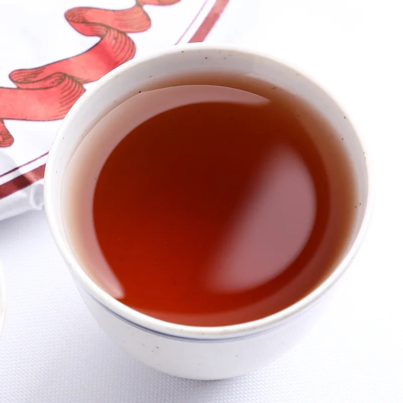 老同志  9978  普洱茶  熟茶  2019年/357克/饼  20周年纪念 191批 图4