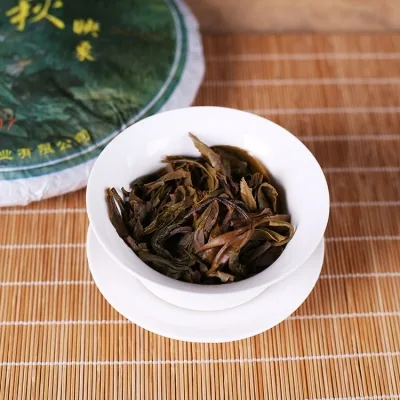 2007年昌云金秋映象 普洱生茶老茶 357克/饼 图6
