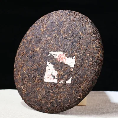 【已售罄】中茶  吉幸野生乔木茶  普洱茶 熟茶 2006年/357克/饼  陈年老茶 图3