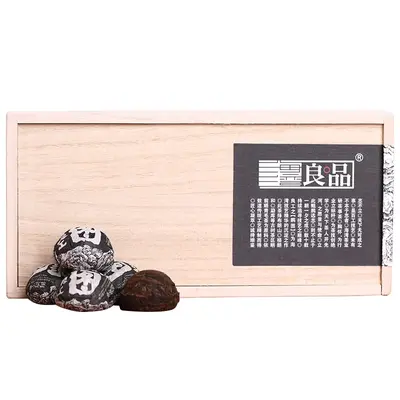 老同志  良品 鹏图  普洱茶  熟茶  2018年/250克/盒 木盒装
