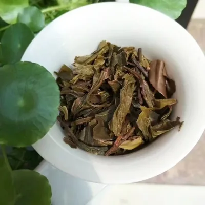中茶  岁月黄金 普洱茶  生茶 2018年/500克/饼 布朗山 古树黄片 图4