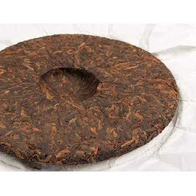 傣园普香 金孔雀 普洱茶 熟茶 2019年/357克/饼7饼/提 云南七子饼 图2