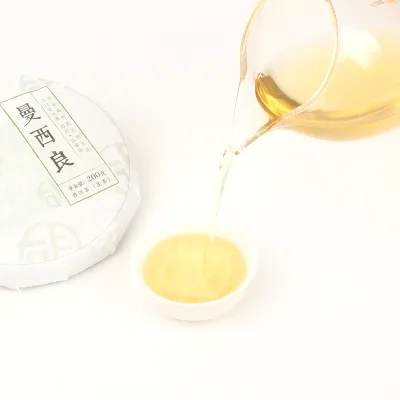 后月   曼西良  普洱茶  生茶  2018年/200克/饼  头春鲜叶守采 图3