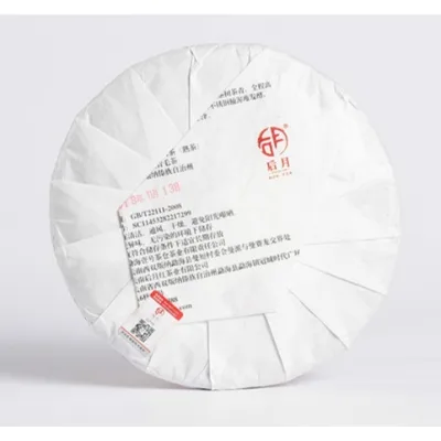 后月  福饼  普洱茶 熟茶  2018年/357克/饼  大树茶发酵 图2