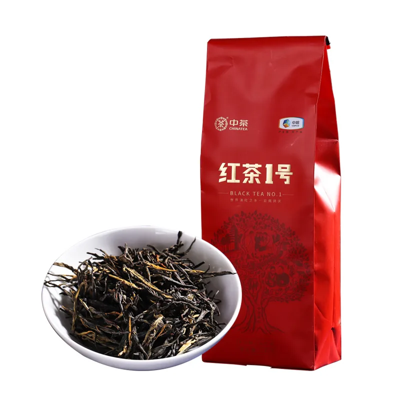 中茶 红茶1号 普洱茶 滇红茶 2020年/300克/袋 工夫红茶 图1