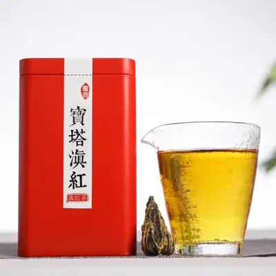 承兴堂  宝塔滇红  普洱茶 红茶  2023年/100克/盒