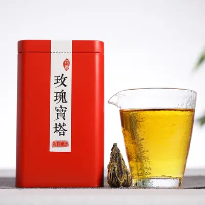 承兴堂  玫瑰宝塔  普洱茶  红茶  2023年/100克/盒