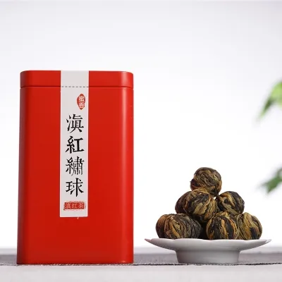 承兴堂  滇红绣球 普洱茶 红茶 2023年/100克/盒 图2