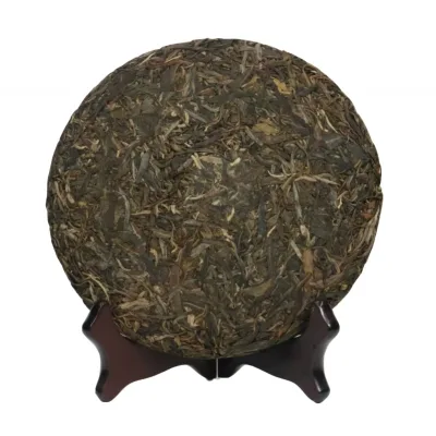 中木 贺松  普洱茶  生茶 2019年/357克/饼  古树生饼 6年陈料 古树茶 图2