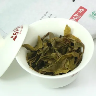 中木 贺松  普洱茶  生茶 2019年/357克/饼  古树生饼 6年陈料 古树茶 图4