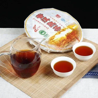 老曼峨 普洱熟茶 普洱茶 熟茶 2007年/357克/饼 陈年老茶 图5