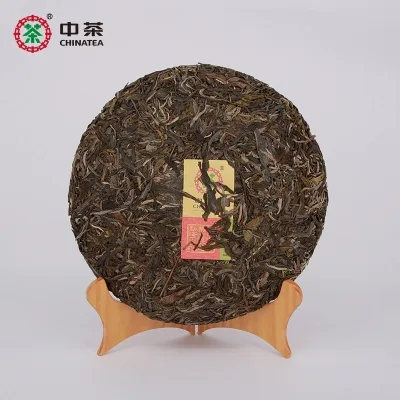中茶 传世印级 普洱茶 生茶饼 2018年/357克 八八青饼国内版经典88 图4