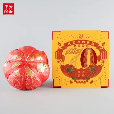 下关  如意金瓜  普洱茶  生茶  2019年/700克/盒 中国之韵 图5