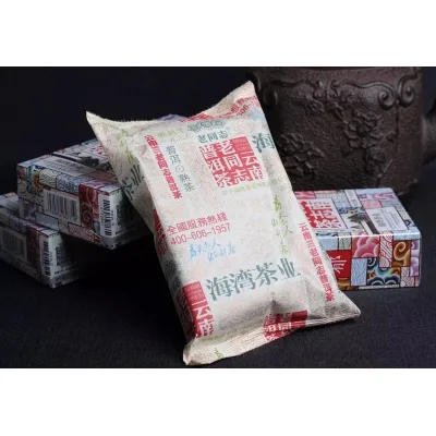 老同志 特级料散茶  普洱茶  熟茶  2019年 100克/盒 图2