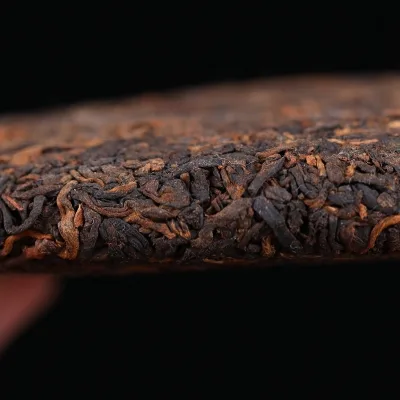 厚德秀沏  沏和  普洱茶 熟茶 2019年/357克/饼  勐海七子饼  品饮级 图2
