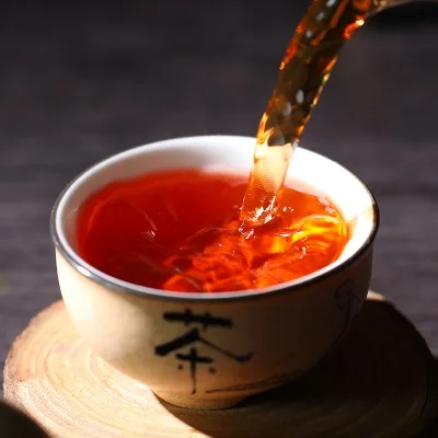 厚德秀沏  沏和  普洱茶 熟茶 2019年/357克/饼  勐海七子饼  品饮级 图4