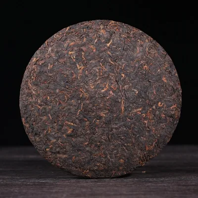 秀沏 沏醇老树醇香  普洱茶 熟茶 2019年/357克/饼 图2