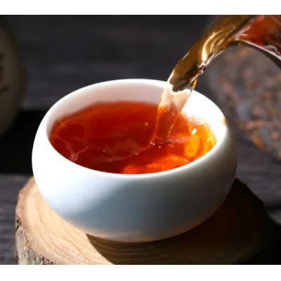 秀沏 沏醇老树醇香  普洱茶 熟茶 2019年/357克/饼 图3