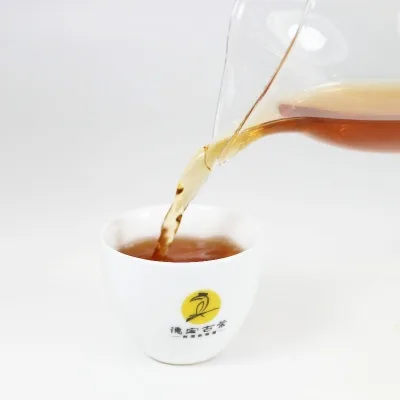 中木 古树纯料  2019年/357克/饼 德宏古茶  轻发酵熟茶 纯正老茶味 图3