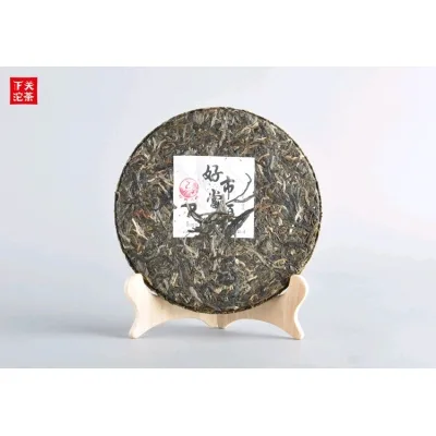 下关  好市当头  普洱茶  生茶  2019年/500克/饼  布朗岩子头古树茶 礼品茶 鼠年生肖茶 图3