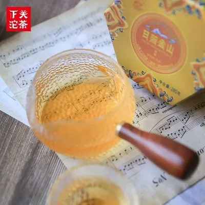 下关 日照金山 普洱茶 生茶 2019年/280克/沱 礼品茶 布朗茶区 图4