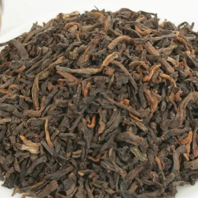 中木   乔木宫廷  普洱茶  熟茶   2019年/150克/盒  三年陈原料 勐海普洱熟茶 图2