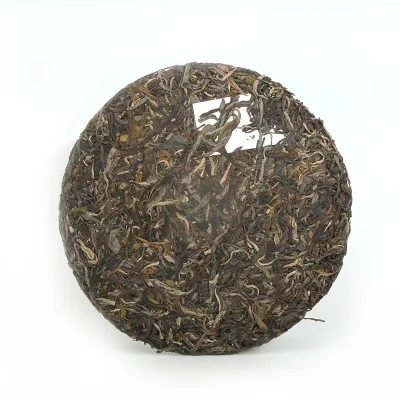 后月  禅茶  普洱茶  生茶  2019年/357g/饼  易武大树早春晒青茶发酵 图3