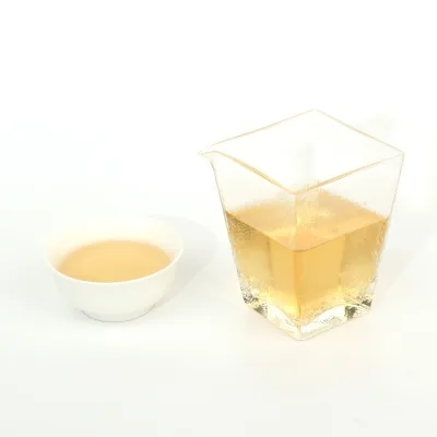 后月  禅茶  普洱茶  生茶  2019年/357g/饼  易武大树早春晒青茶发酵 图4
