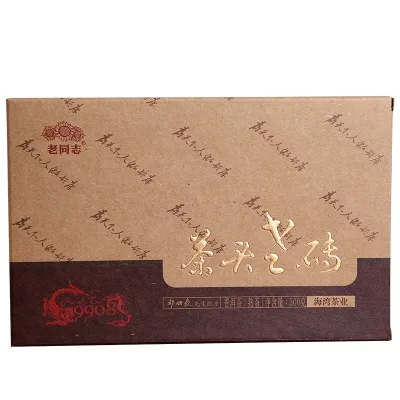 老同志  9908  普洱茶 熟茶  2018年/500克/砖  老茶头 图2