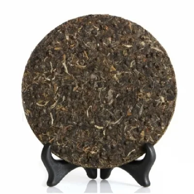 中茶 9801铁饼 普洱茶  生茶   2007年/400克/饼 陈年老茶 图3