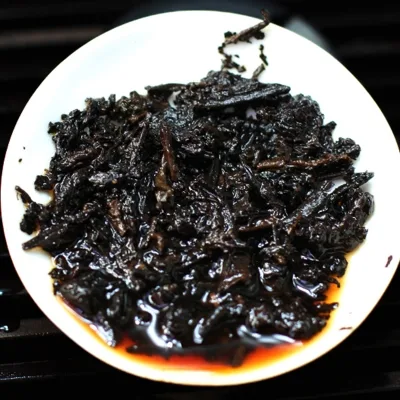 中茶 7581砖 普洱茶 熟茶 2007年/250克/砖 陈年老茶 图4