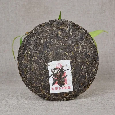 下关   红印泡饼  普洱茶  生茶  2013年/357克/饼 图4