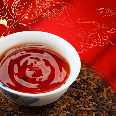七彩云南  犇牛踏金 普洱茶 熟茶  2020年/357克/饼  吉岁丑牛. 图2
