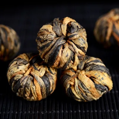 【批发茶品】云南凤庆   滇红绣球散装 红茶  2020年/500克/份 春茶  特级手工龙珠 图2