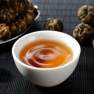 【批发茶品】云南凤庆   滇红绣球散装 红茶  2020年/500克/份 春茶  特级手工龙珠 图4