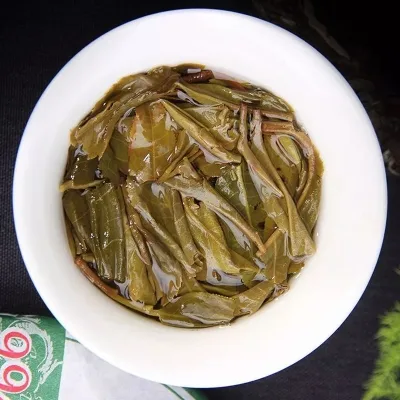 老同志  9948  普洱茶  生茶   2018年/357克/饼  海湾出品 图4