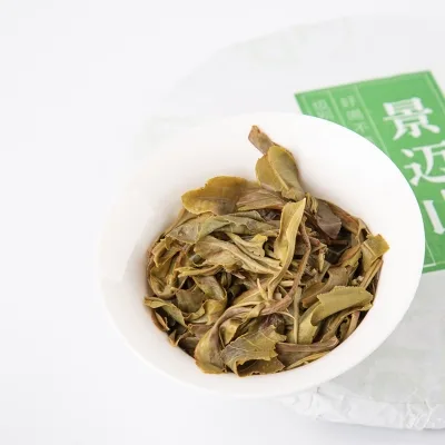 后月 景迈山（小树） 普洱茶 生茶  2020年/357克/饼 头春小树鲜叶守采 图2