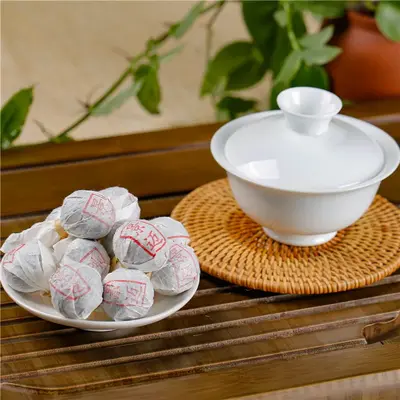 中木 景迈头春龙珠  普洱茶  生茶 2020年/200克/份