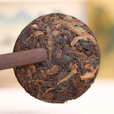 老同志 隐耕小饼 普洱茶 熟饼 2020年/56克/盒 图3