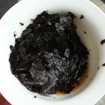 90年代 普洱茶 老熟茶  有药香  250克/砖  陈年老茶 图4